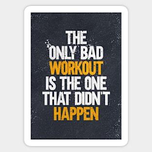 Workout Motivation Sticker